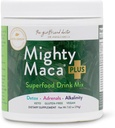 VIDAPURA Mighty Maca Plus af Dr. Anna Cabeca - Organic Superfood Green Powder for Daily Energy & Vitality, Vegan & Alkaline, 60 Servere
