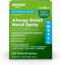 Basic Care 24- Hour Allergy Relief Nasal Spray, Fluticason Propionat (Glucocorticoid), 50 mcg, Fuld receptpligtig styrke, Non- Drowsy, 0,62 fl oz (pakning med 1)
