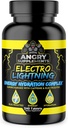 Angry Supplements Electro Lightning Energy Hydration Complex Electrolyte Tablets - Hydrate with Calcium, Magnesium, Natrium, Kalium & Koffein Pills (240ct, 120 Day Supply)