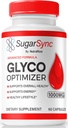 NutraRize Sugar Sync Glyco Optimizer Kapsler, Official SugarSync Glyco Optimizer, Sugar Sync Fælles Optimizer, Sugar Sync Gluco Cleanse Detox Formel, SugarSync Glycol Anmeldelser (60 Kapsler)