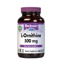 Bluebonnet Nutrition L- Ornithin 500mg, Free- Form Aminosyre, for Sund Protein Metabolisme *, Soy- Free, Gluten- Free, Non- GMO, Kosher Certified, Vegan, 100 Vegetabilske kapsler, 100 Servere