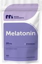 Micro Ingredients Melatonin 20mg, 400 Tablets | Strawberry Flavor | Fast Dissolve | 100% Drug Free | Vegetarian Friendly | Non-GMO, No Gluten, Sugar Free