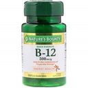 Nature's Bounty Vitamin B-12 500 Mcg, 100 Count
