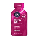 GU Energy Original Sport Nutrition Energy Gel, 8-greve, Tri- Berry