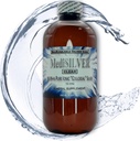 MediSILVER Clear True Free Ionic Kolloid Sølv Kosttilskud - 250 ml (8.45 Fl Oz) i BPA- Free Amber Plastic Flaske