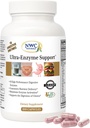 NWC Naturals Ultra- Enzyme Support, Naturlig fordøjelsestillæg, fremmer optimal sundhed og fordøjelse, 200 tæller kapsler