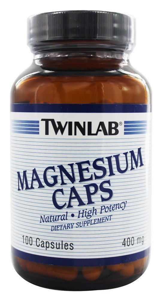 TwinLab Magnesium Caps, 100 kapsler (6 pakninger)