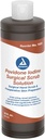 Dynarex Povidon- Jod Scrub Solution, Antiseptisk opløsning til hud og mucosa, Ideel til kirurgisk site forberedelse, Indeholder Povidon Jod 7,5%, 16 fl. oz., 1 flaske
