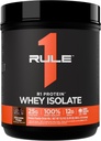 Regel 1 R1 Protein Whey Isolate - med 25g Protein & 6g BCAA Eksklusivt fra Isolated & Hydrolysed Kilder til træning Inddrivelse (1 Pound *, Chokolade Fudge)