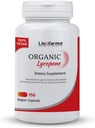 Organic Lycopen Note 124; Antioxidant Natural Supplement- 124; med Organic Lycopen fra Tomat Note 124; 150 Capsule Pack