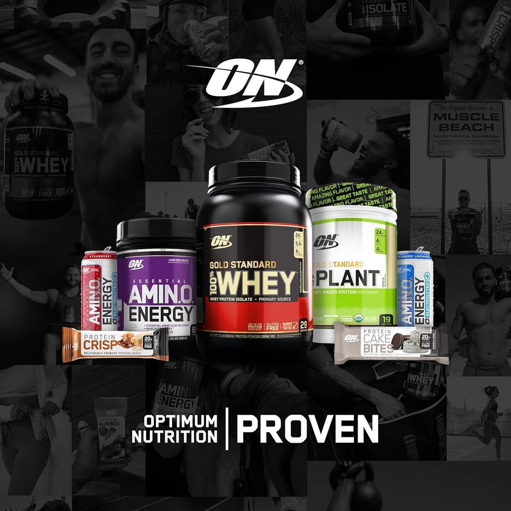 Optimum Nutrition BCAA kapsler, Keto Friendly, 1000mg, 60 Greve (pakke med 2)