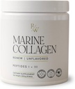 Renew Marine Collagen Powder + Biotin & Hyaluronsyre for bedre hår, hud & negle, Unflavored - 20 Scoops, 8oz