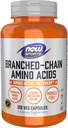 NOW Foods Sports Nutrition, Branched Chain Amino Acids, With Leucine, Isoleucine and Valine, 120 Veg Capsules