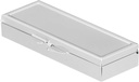 Healifty Box Pill Storage Case Medication Organizer Ugentlig rustfrit stål 7 Dag Pill Case Daily Pill Organizer Pill Storage containere Medicine Organizer Blush Travel Square