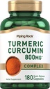 Piping Rock Gurkemeje Curcumin Supplement 800mg