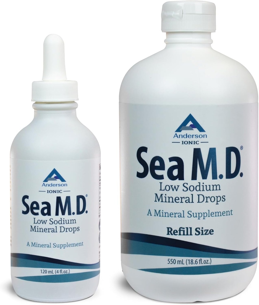 Anderson 's Trace Minerals & Refill Pack (økonomi størrelse for familie)