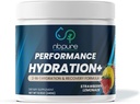 nbpure Hydration+ Electrolyte Powder – Natural Hydration & Recovery for Men & Women – Sea Salt, Potassium, Magnesium, Vegan BCAAs – Fasting Friendly
