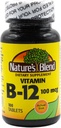 NAT B Vitamin B- 12 TB 100MCG 100