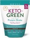 VIDAPURA Keto- Green Protein Shake af Dr. Anna Cabeca - Chokolade Vegan Protein for daglig wellness, Energi & Glat fordøjelse - 40 Serveringer