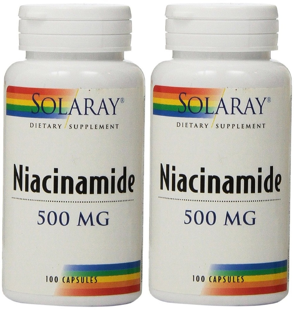 AEE Niacinamid 500 mg Solaray 100 VegCaps