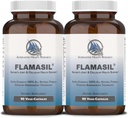 Flamasil ™ (2 Pack) - for Sund Inflammation Response * - 124; Multi- Herbal Pain Reliever * og Joint Aid * - 124; Bio- Enhanced Gurmerisk, Boswellia, Resveratrol, og mere - 124; 13- in-1 Superfood antioxidanter