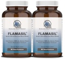Flamasil™ (2 Pack)- for Healthy Inflammation Response* | Multi-Herbal Pain Reliever* and Joint Aid | Bio-Enhanced Turmeric, Boswellia, Resveratrol, and More | 13-in-1 Superfood Antioxidants