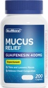 ValuMeds Mucus Relief Guaifenesin 400mg (200 kapsler)