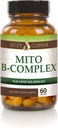 Suzy Cohen, Mito B Complex Kosttilskud, 5-MTHF, Adeno B12, Methylation Support, Understøtter sund nervesystem, Boost Energy, B-vitamin, 60 Servere