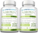 Godkendte Science Nervprin - Nerve Support - Benfotiamin, B12, R- Alpha- Lipoic Acid, Corydalis, Boswellia, BioPerine - 360 Kapsler - Made in USA