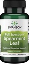 Swanson Spearmint Leaf (Mentha Spicata) - Fuld Spectrum Herbal tillæg støtte fordøjelsessygdomme & Mild mave spørgsmål - Naturlig formel støtte sundhed & wellness - (60 kapsler, 400mg hver)