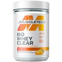 MuscleTech Whey Protein Powder Clear Whey Protein Isolate Whey Isolate Protein Powder for Women & Men Clear Protein Drink 22g Protein, 90 Kalorier Orange Dreamsicle, 1.1lb (19 Servere)