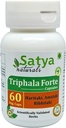 Triphala Forte Capsules 500 mg. 60 Veg. Capsule Medical 124; Amalaki, Haritaki, Bibhitaki Extract Capsules for Mænds and Women Medical 124; Ayurvedic Herbal Supplement / Remedies Medical 124; 10: 1 Forte (1 flaske 60 Kapsler)