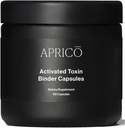 Aprico Aktiveret toksin binderkapsler med aktiveret kul, zeolit og Aloe Vera - Detox Support (60 kapsler)