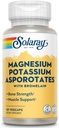 Solaray Magnesium og Kalium Asporotater w / Bromelain, Sund Elektrolyte, Muscle, Heart & Cellular Support, 60 VegCaps