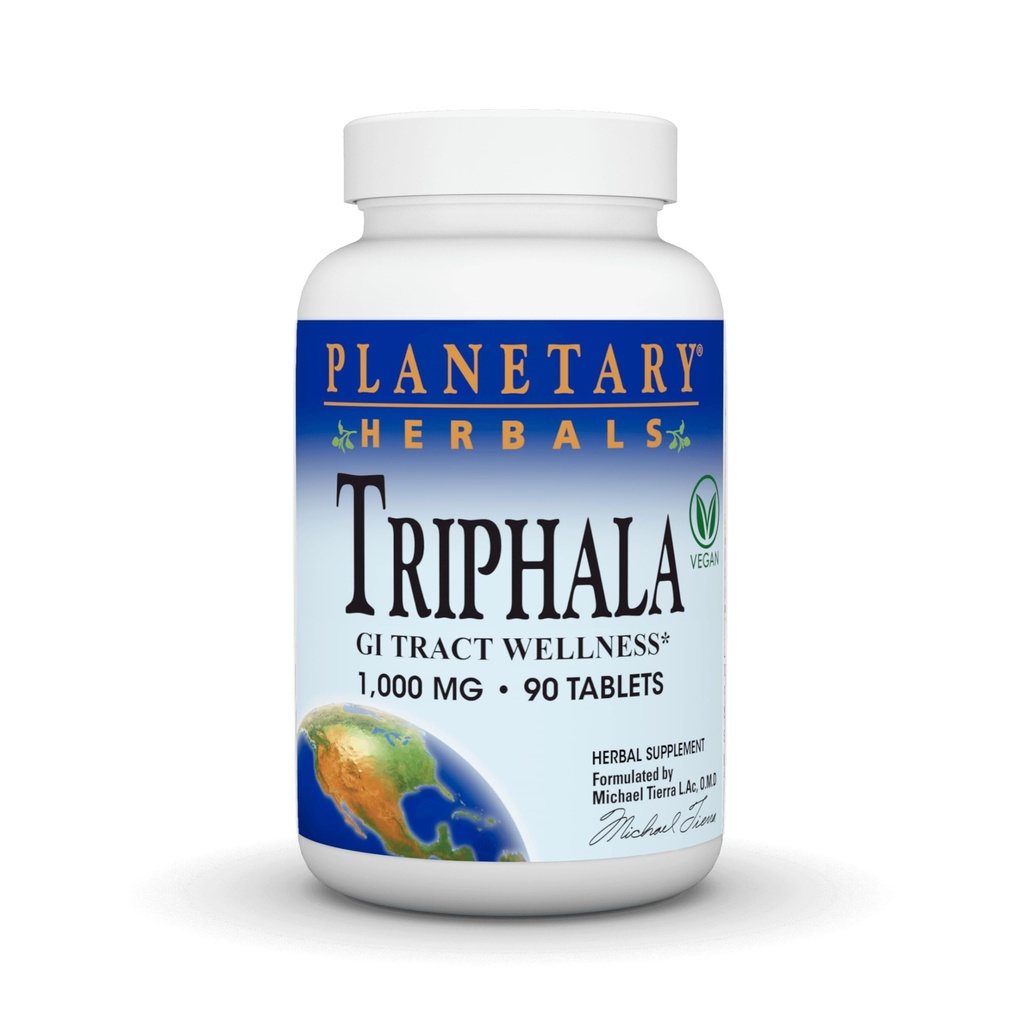 Planetariske Herbals Triphala 1000mg - 90 tabletter