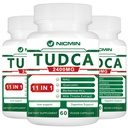TUDCA Kosttilskud 2400MG, Bile Salts Complex for lever Detox & Gallablære Cleanse, Anti- Aging for mænd og kvinder, fordøjelsessygdomme 180 kapsler