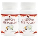 Forever Living - Bee Pollen - Energi og ernæring med bioaktive forbindelser - Vegetarisk og Gluten- Free - 100 tabletter (pakke med 2)