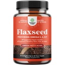 Flaxseed Oil 1000mg Softgels - High Potency Flax Seed Oil Softgels for Heart Health Fordøjning og Brain Support - Cold Pressed Organic Flaxseeds Providing Plant Based Omega 3 6 9