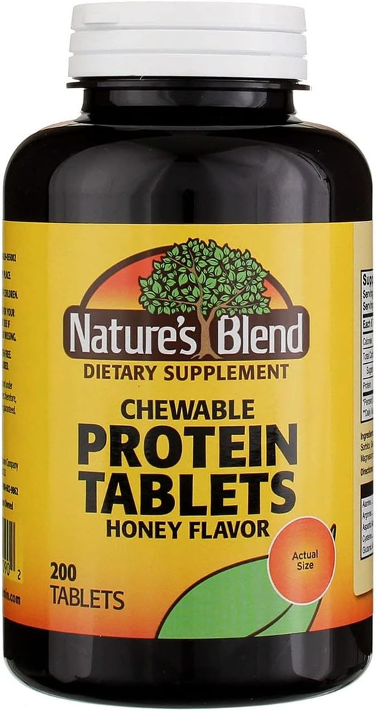 Protein Tablets Honey Flavor 200 Tabs