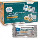MED PRIDE Triple Antibiotisk Salve Pakker Bulk 144 X 0.9g, Individuel Antibiotisk Salve Pakker til Burns, Cuts, Sårpleje