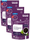 Navitas Organics Elderberry Powder, 3oz Bag, 28 Servering - Organic, non-GMO, 100% Hel Elderberry Powder for immunforsvar (Pack of 3)