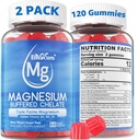 Magnesium Gummies - Triple Magnesium Complex, Magnesium Glycinate Gummies Note 124; Magnesium Glycinate, Malat, Citrate w / D3 B6 B12, for Calm, Sleep & Muscle Cramp