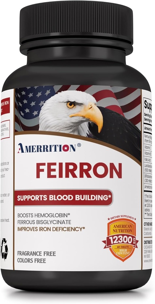 Feirron Tablet, Support Blood Building - 60 Count