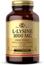 Solgar L- Lysin 1000 mg, 100 tabletter - Forbedret Absorption og lignende - Fremme Integrity of Skin and Lips - Collagen Support - Aminosyrer - Ikke GMO, Vegan, Gluten Free - 100 Servere