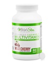BariSlim Advanced Chewable Bariatric Multivitamin Tablets - Bariatric Vitamin and Supplement for Post Bariatric Kirurgi herunder Gastric Bypass og Gastric Sleeve Dex124; Wild Cherry (60 Greve)