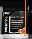 EC Sports Whey + Protein Powder, Chokolade Peanut Butter Mix w / fordøjelsesenzymer - Isolate Supplement, Collagen Peptider w / Swift Reform - 30 Serveringer