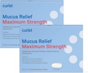 Curist Guaifenesin 1200 mg Extended Release Mucus Relief Maximum Strength - 168 Count Bulk Extended Release Tablets - Reducer Mucus Clear Congestion (2 pakker med 84 tabletter)