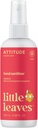 ATTITIDE Hand Sanitizer Spray til børn og voksne, EWG Verified, Rejsestørrelse, Dermatologisk Testet, Plant og Mineral baseret, Vegan, Mango, 3.5 Fl Oz (Spray Flaske)