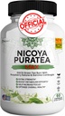 Nicoya PuraTea Max Green Tea Extract & Green Coffee Bean for Metabolisme Support, Natural Energy Boost, Antioxidant- Rich Supplement - 60 kapsler