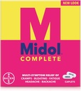 Midol Complete Caplets, 24-greve (pakke med 2), Packaging May Vary